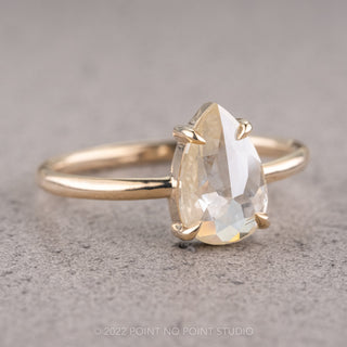 pear diamond engagement ring