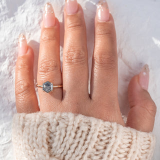 salt and pepper diamond ring