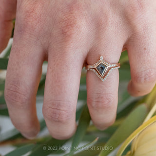 salt and pepper diamond ring