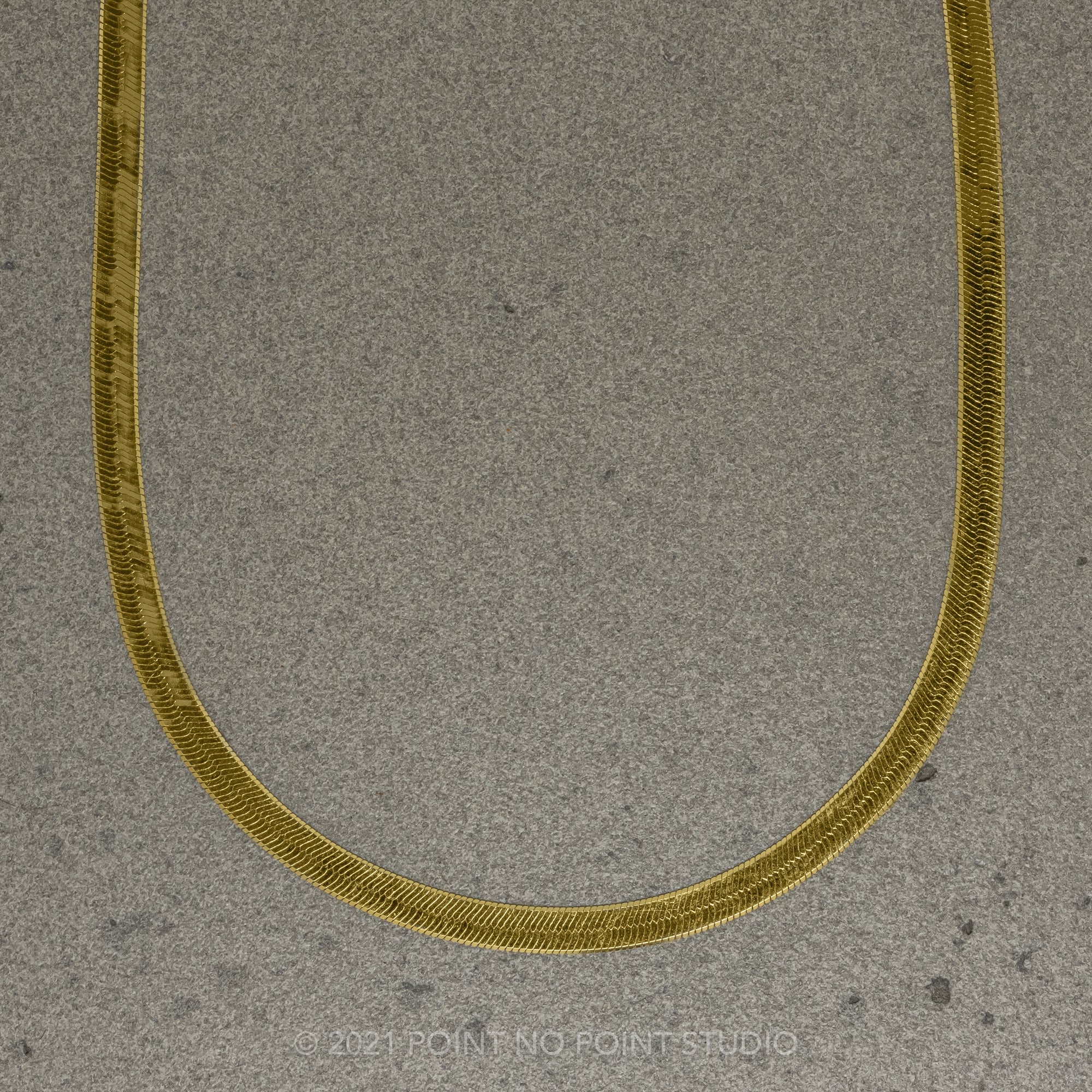 Springbok Golden Chain Herringbone Gold Chain For Men