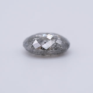 .75 Carat Salt and Pepper Rose Cut Oval Diamond