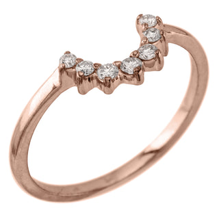 Diamond Basket Wedding Ring