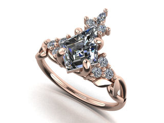 Custom Quinn engagement ring